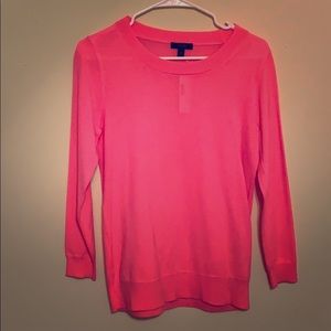 Coral J. Crew Sweater, NWT